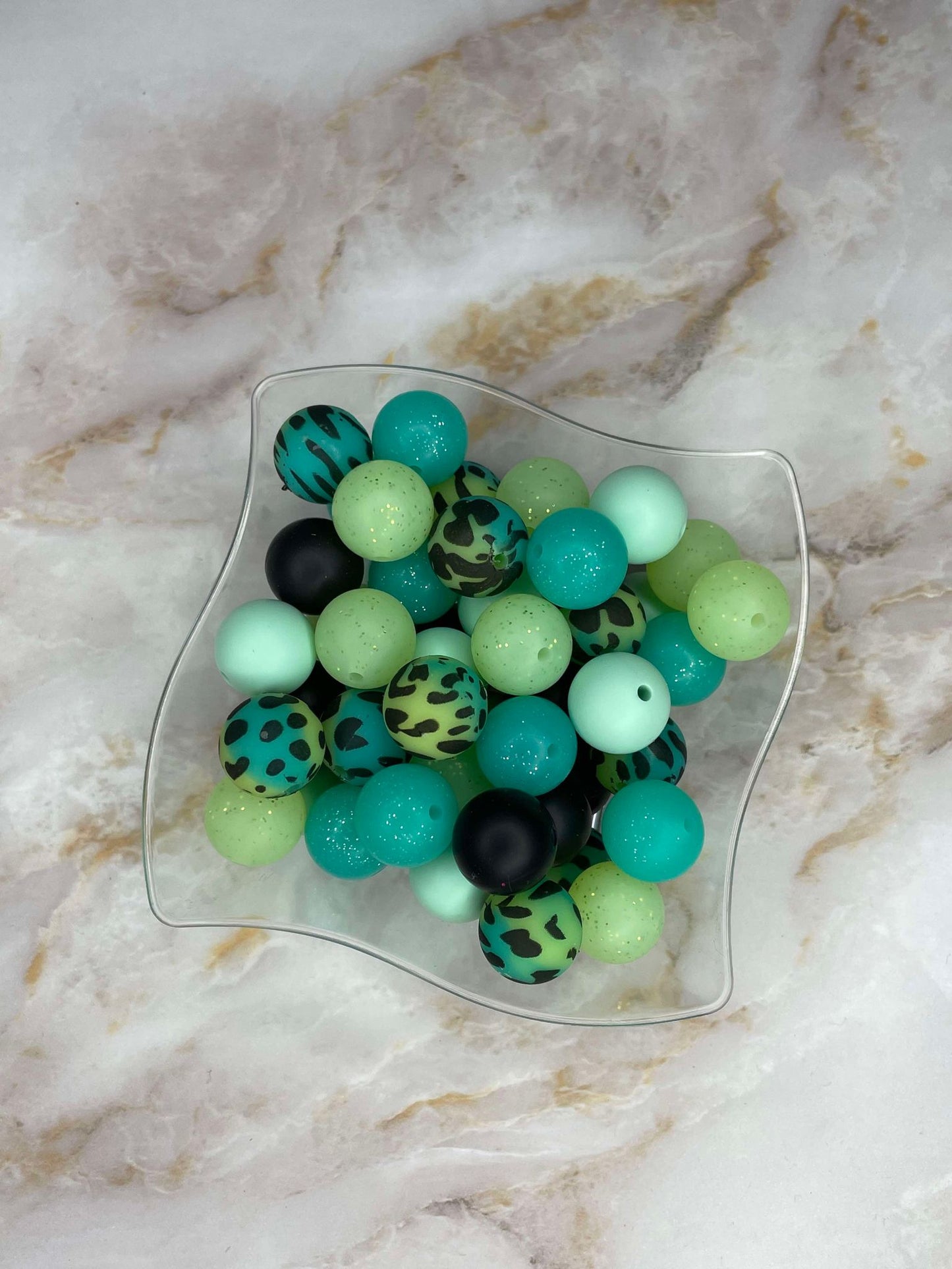 *KAELANN'S KREATION* 15MM SILICONE BEAD MIX #114 (24ct)