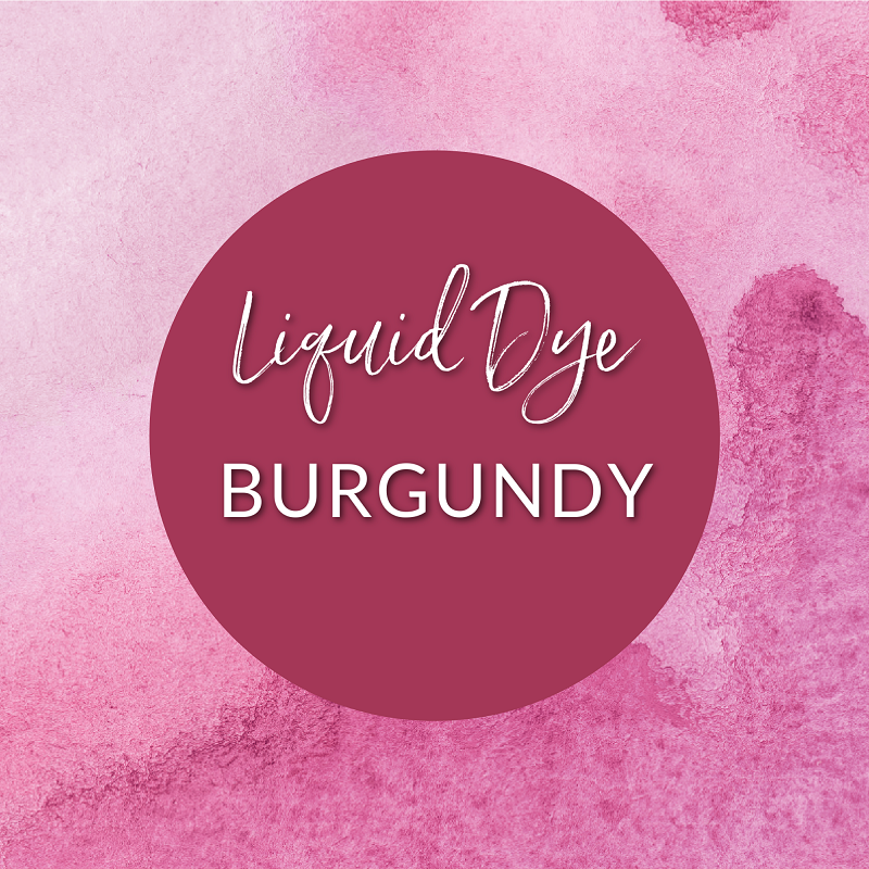 Burgundy Red - Liquid Dye for Candles & Resin