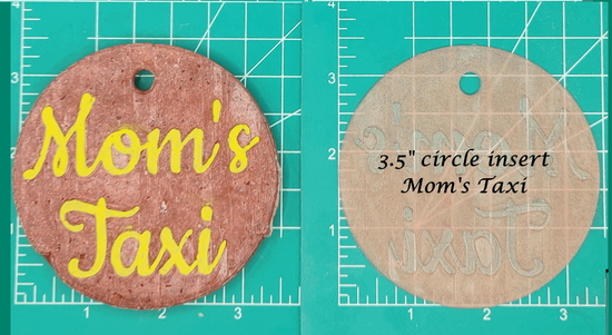 3.5" Circle Inserts - Quotes and Sayings - Silicone Freshie Mold