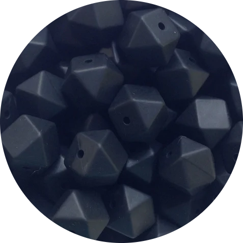 14mm Hexagon Black #27