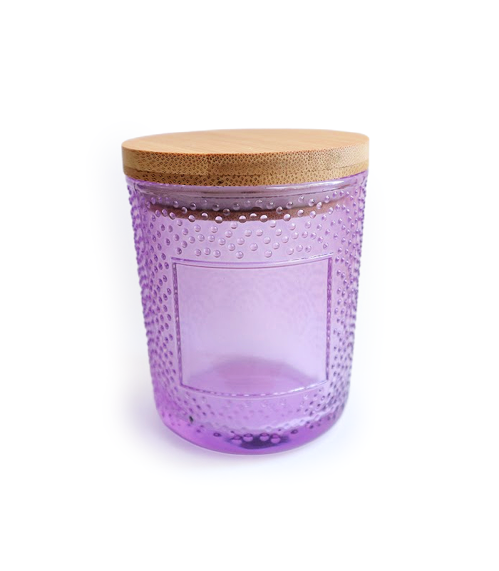 Pleiades - 8oz Textured Candle Jar with Lid