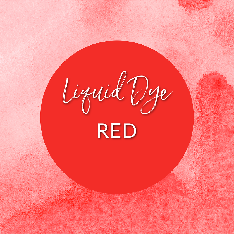 Red - Liquid Dye for Candles & Resin