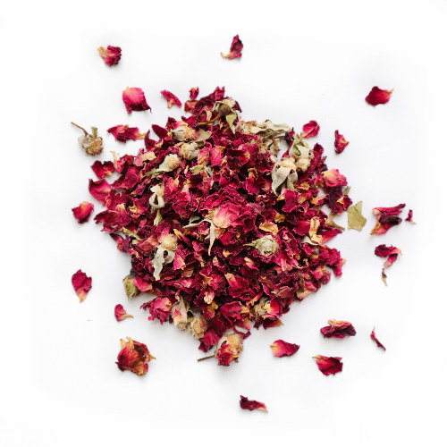 Red Rose Buds & Petals - Dried Botanicals for Crafting