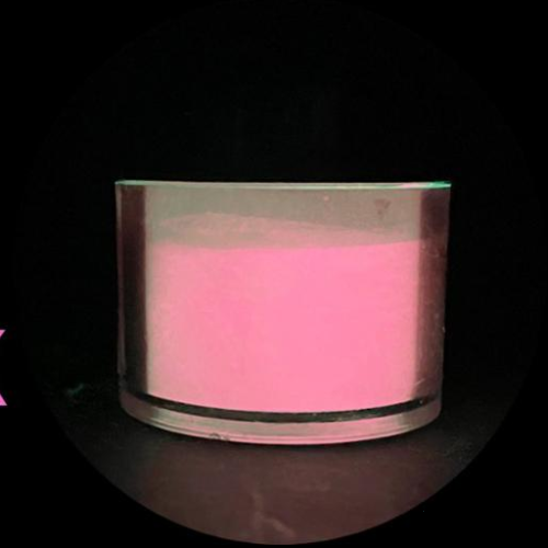 Rose Pink - Glow in the Dark Pigment