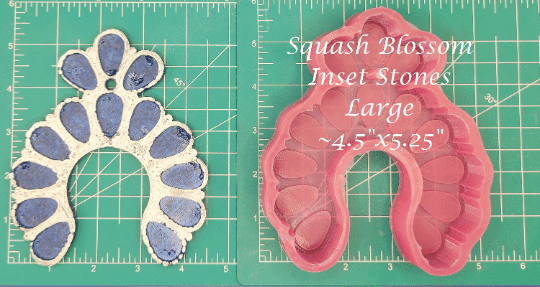 Squash Blossom Silicone freshie mold