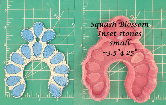 Squash Blossom Silicone freshie mold