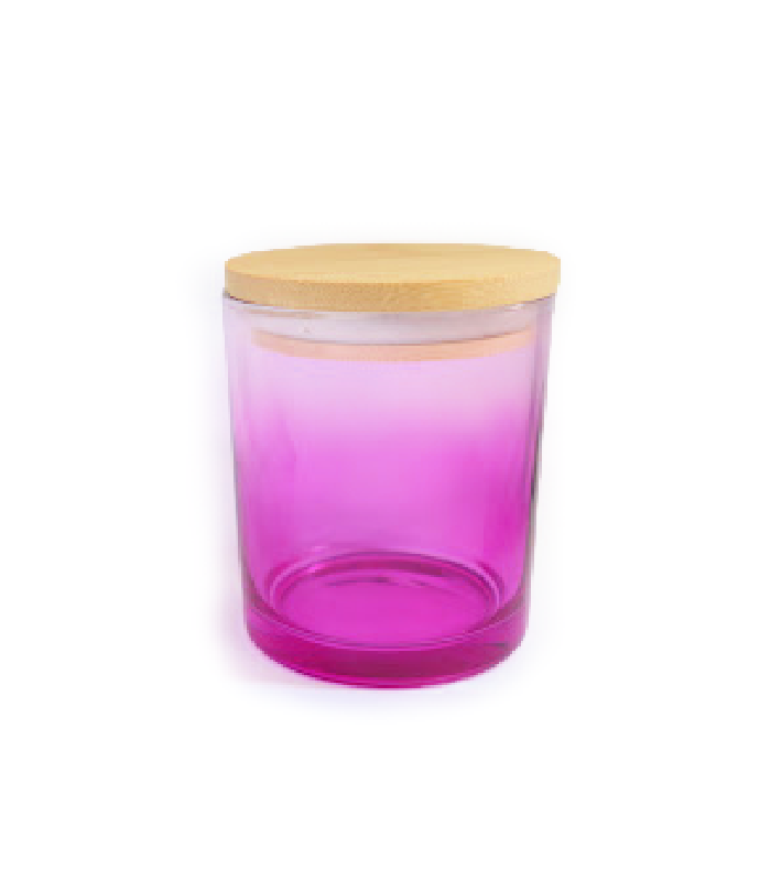 Umbriel - 10oz Wholesale Glass Candle Jar with Lid