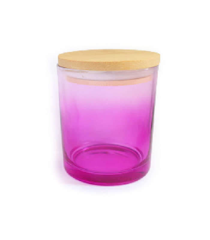 Umbriel - 14oz Wholesale Glass Candle Jar with Lid