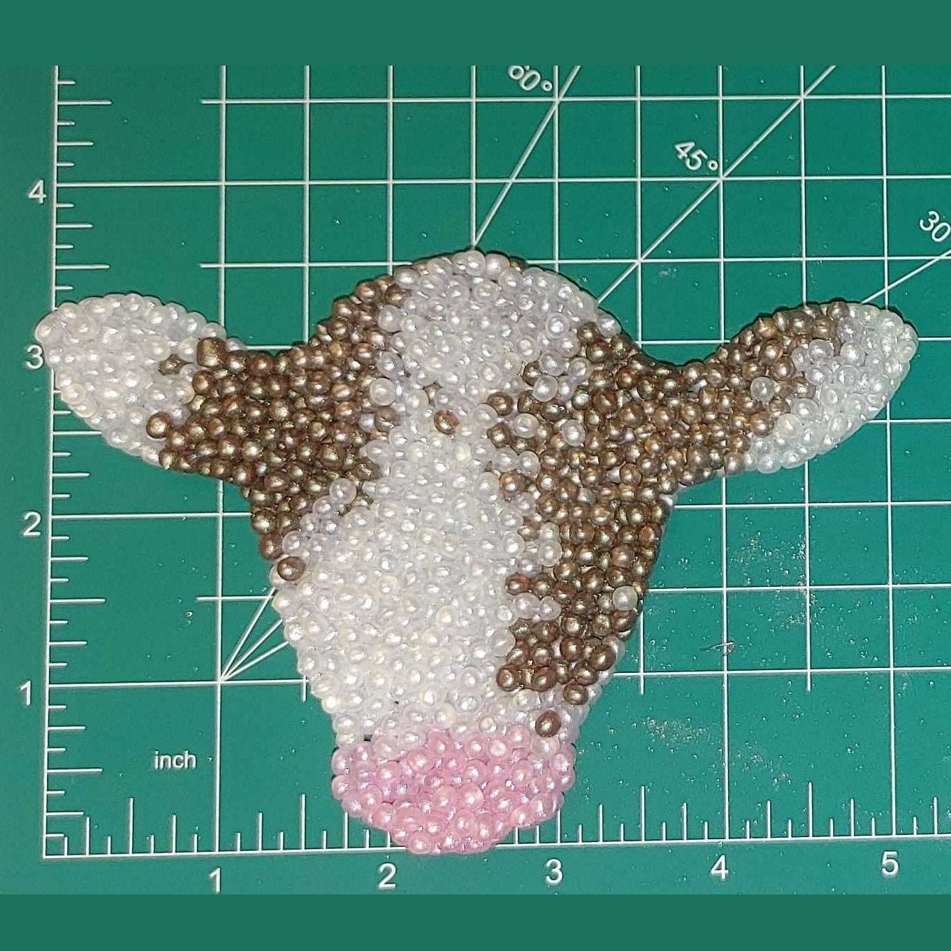 Cow Head Inserts - Silicone Freshie Mold