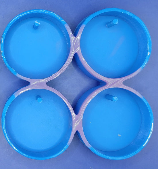 3" Circle Tray - Silicone Freshie Mold