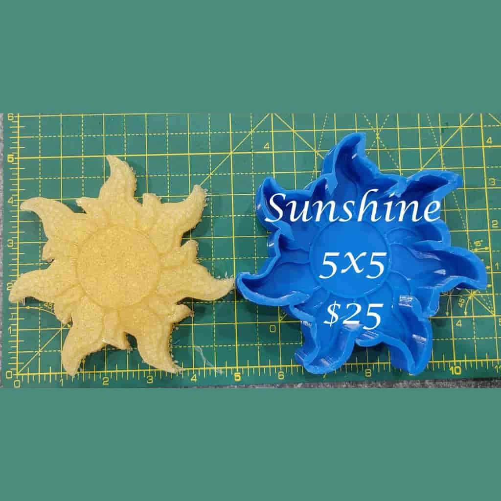 Sunshine - Silicone Freshie Mold - Michelle's Creations TX