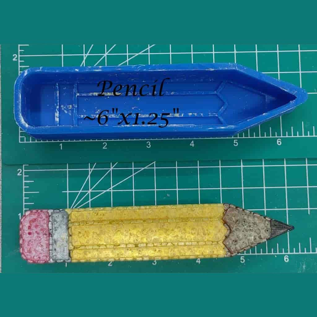 Pencil -  Silicone Freshie Mold
