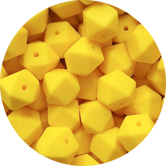 14mm Hexagon Lemon #17