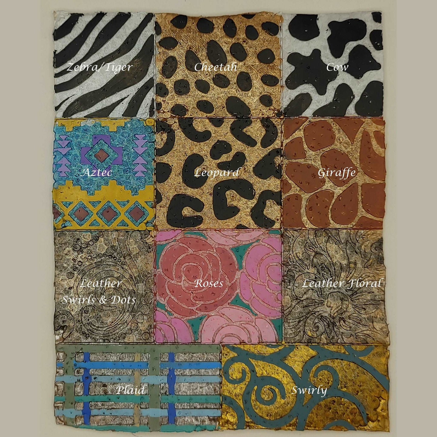 Cow Head Inserts - Silicone Freshie Mold