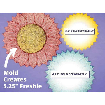 Sunflower 5.25" - Silicone Freshie Mold