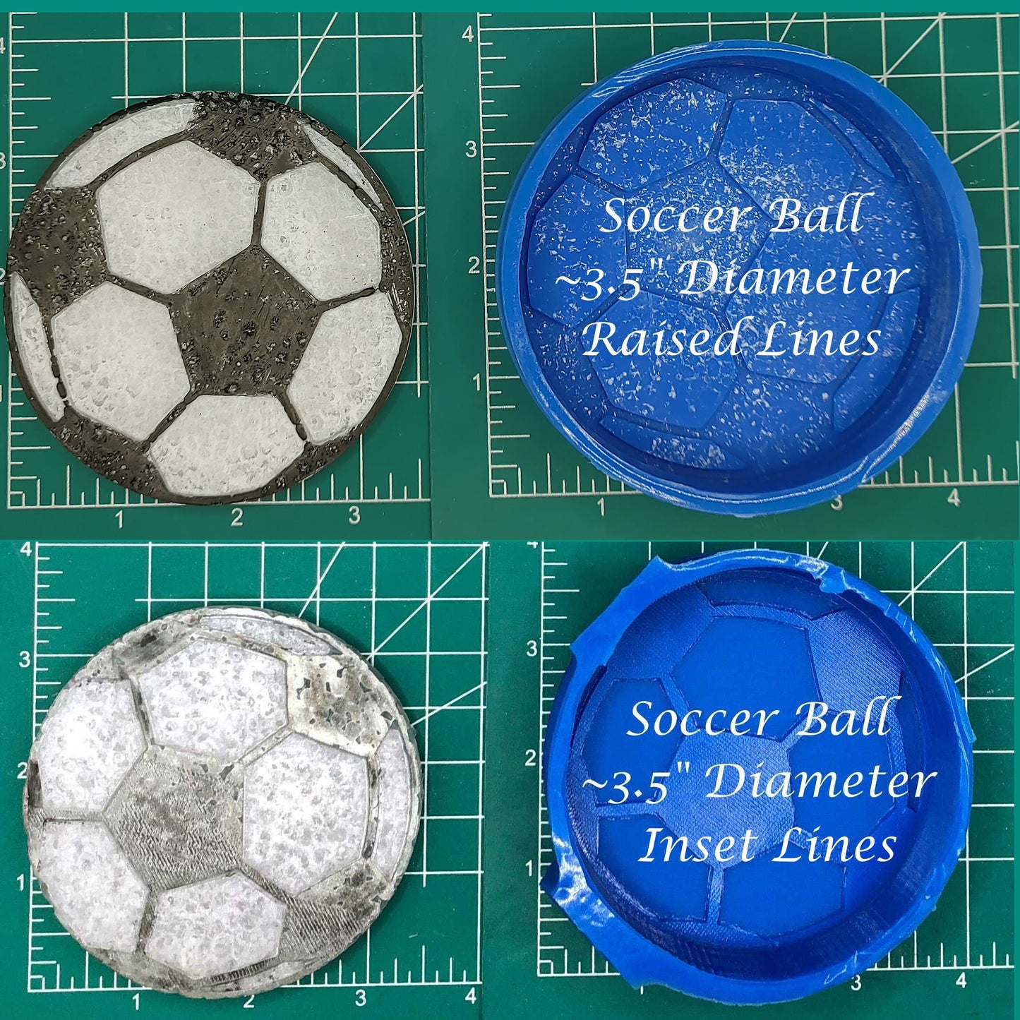 Soccer Ball - Silicone freshie mold
