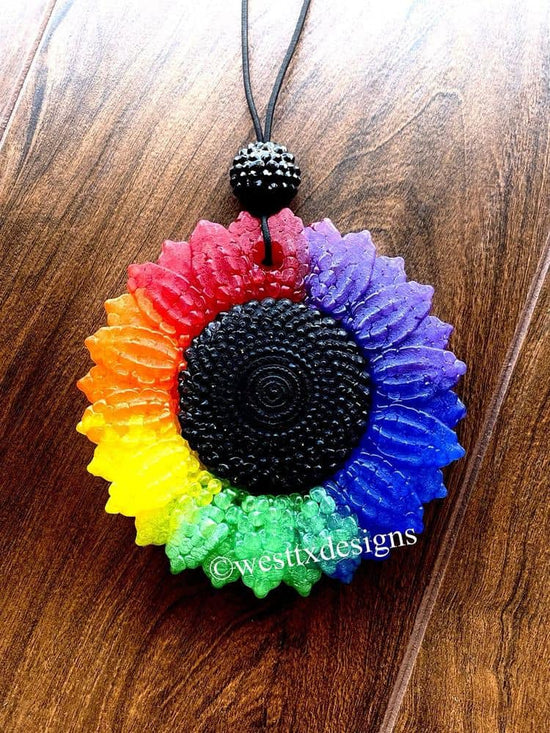 Sunflower 3.5" - Silicone Freshie Mold