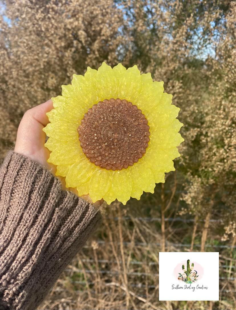 Sunflower 3.5" - Silicone Freshie Mold