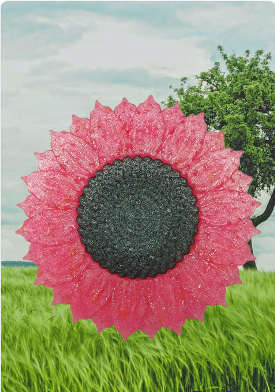 Sunflower 3.5" - Silicone Freshie Mold