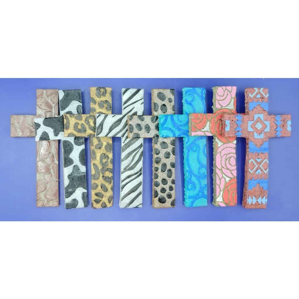 Cross Inserts - Silicone Freshie Mold