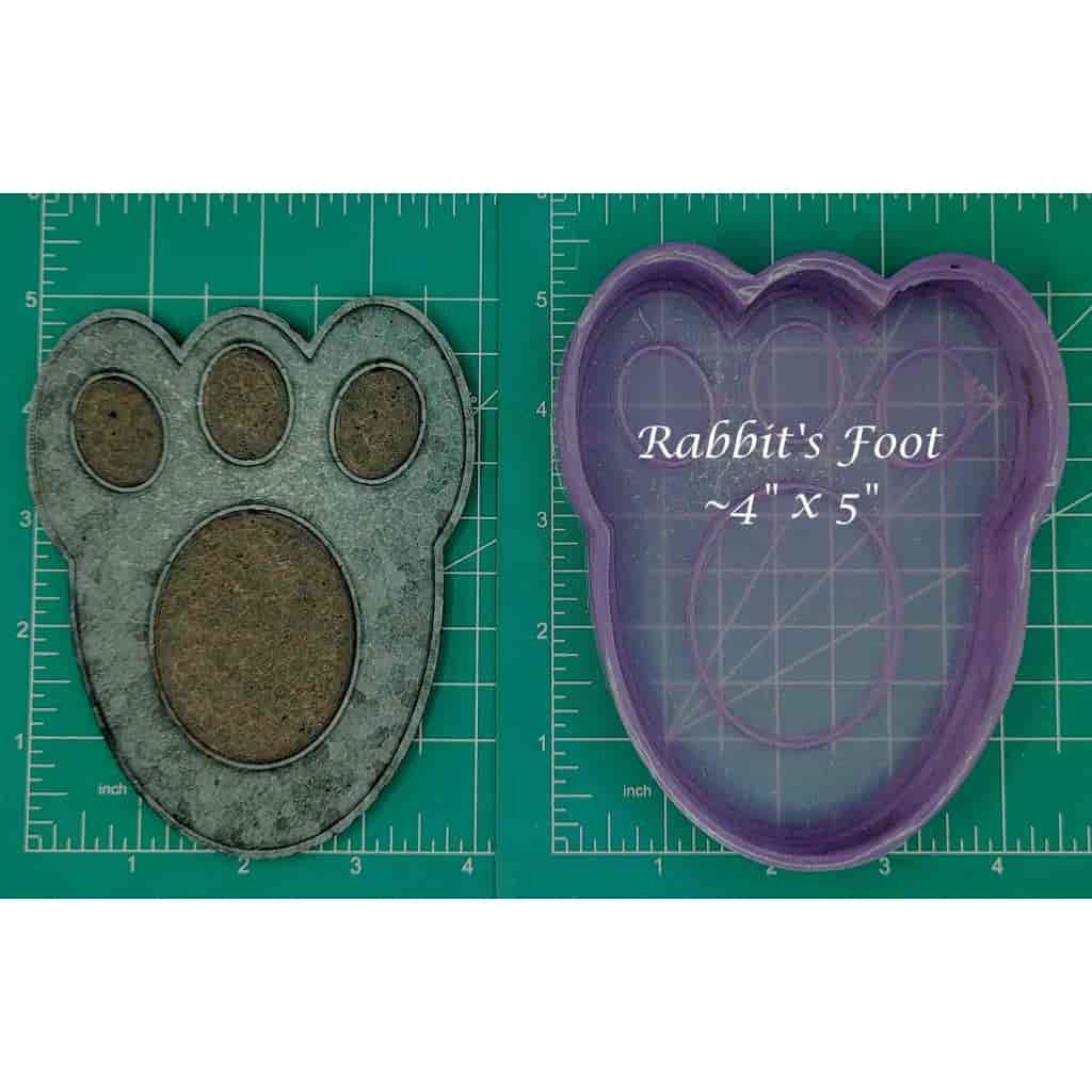 Rabbit's Foot - Silicone freshie mold