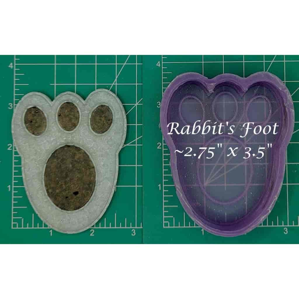 Rabbit's Foot - Silicone freshie mold