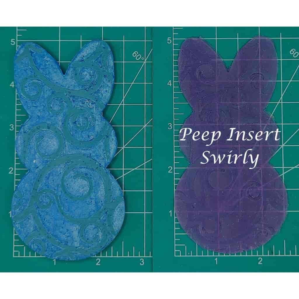 Peep Bunny Inserts - Silicone Freshie Mold