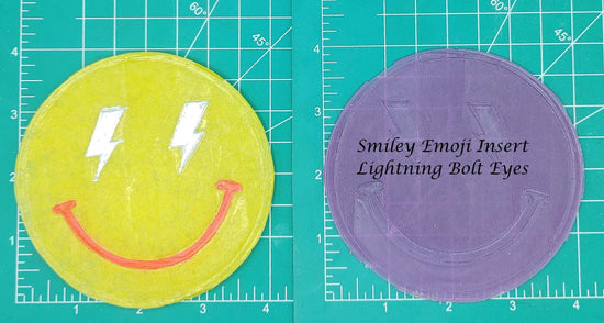 Emoji - Smiley Face Inserts - Silicone Freshie Mold