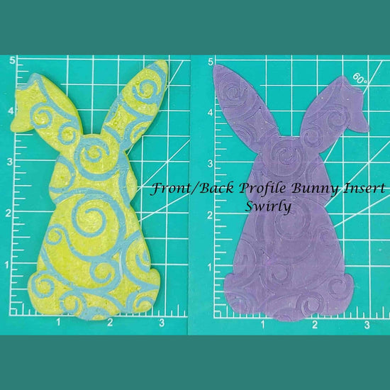 Bunny Silhouette Inserts- Silicone Freshie Mold