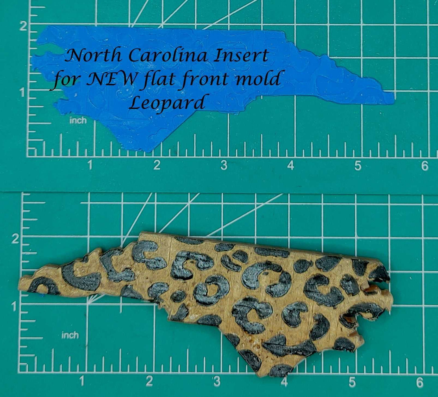 North Carolina Inserts - Silicone Freshie Mold