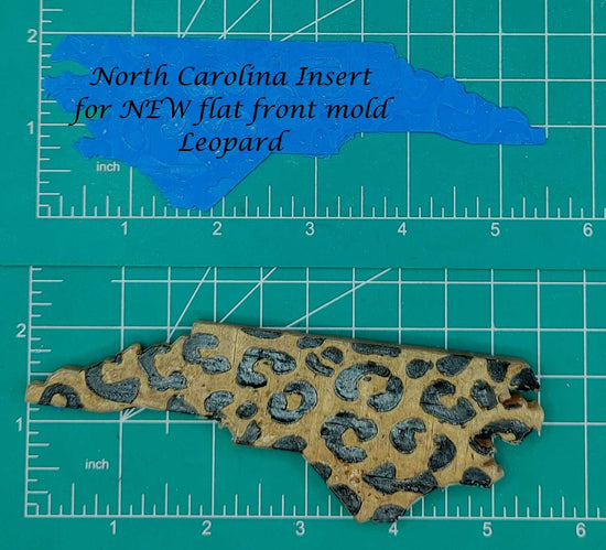 North Carolina Inserts - Silicone Freshie Mold - Silicone Mold
