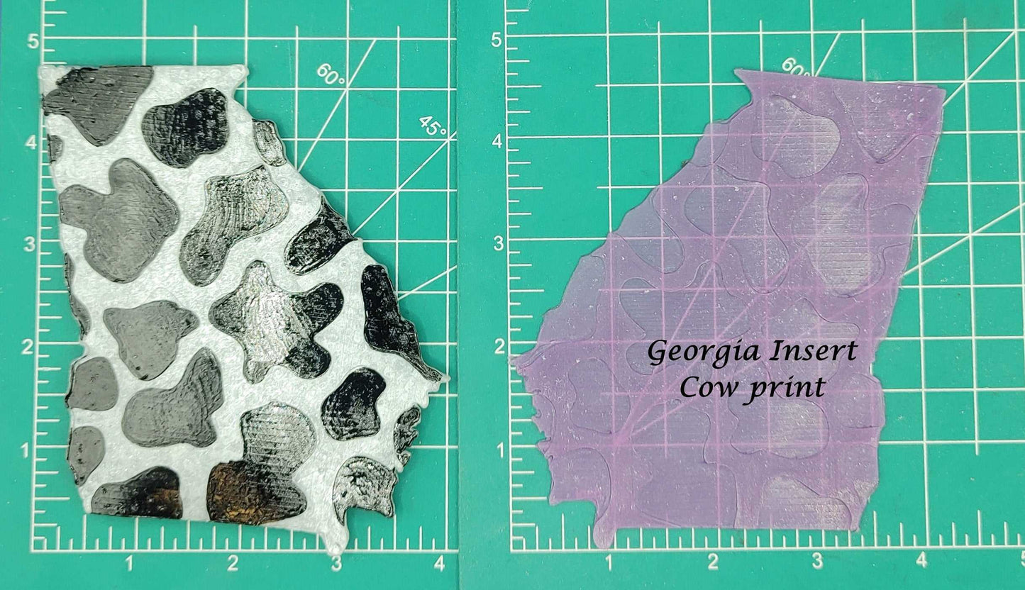 Georgia Inserts - Silicone Freshie Mold - Silicone Mold