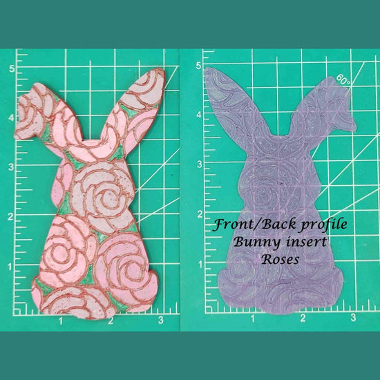 Bunny Silhouette Inserts- Silicone Freshie Mold