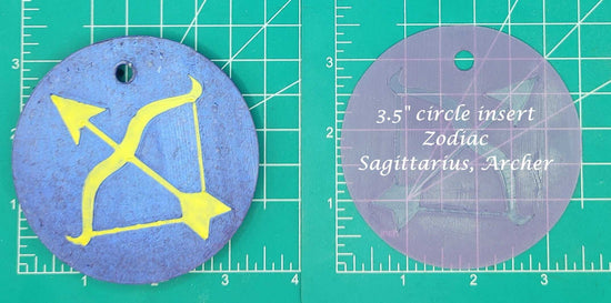 Zodiac Inserts for 3.5" Circle Molds