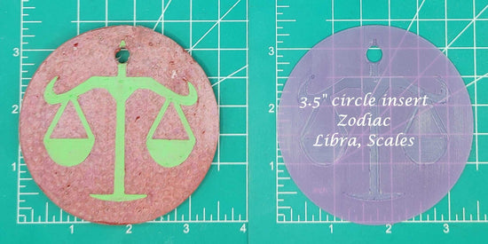 Zodiac Inserts for 3.5" Circle Molds