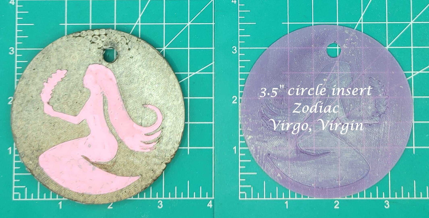 Zodiac Inserts for 3.5" Circle Molds