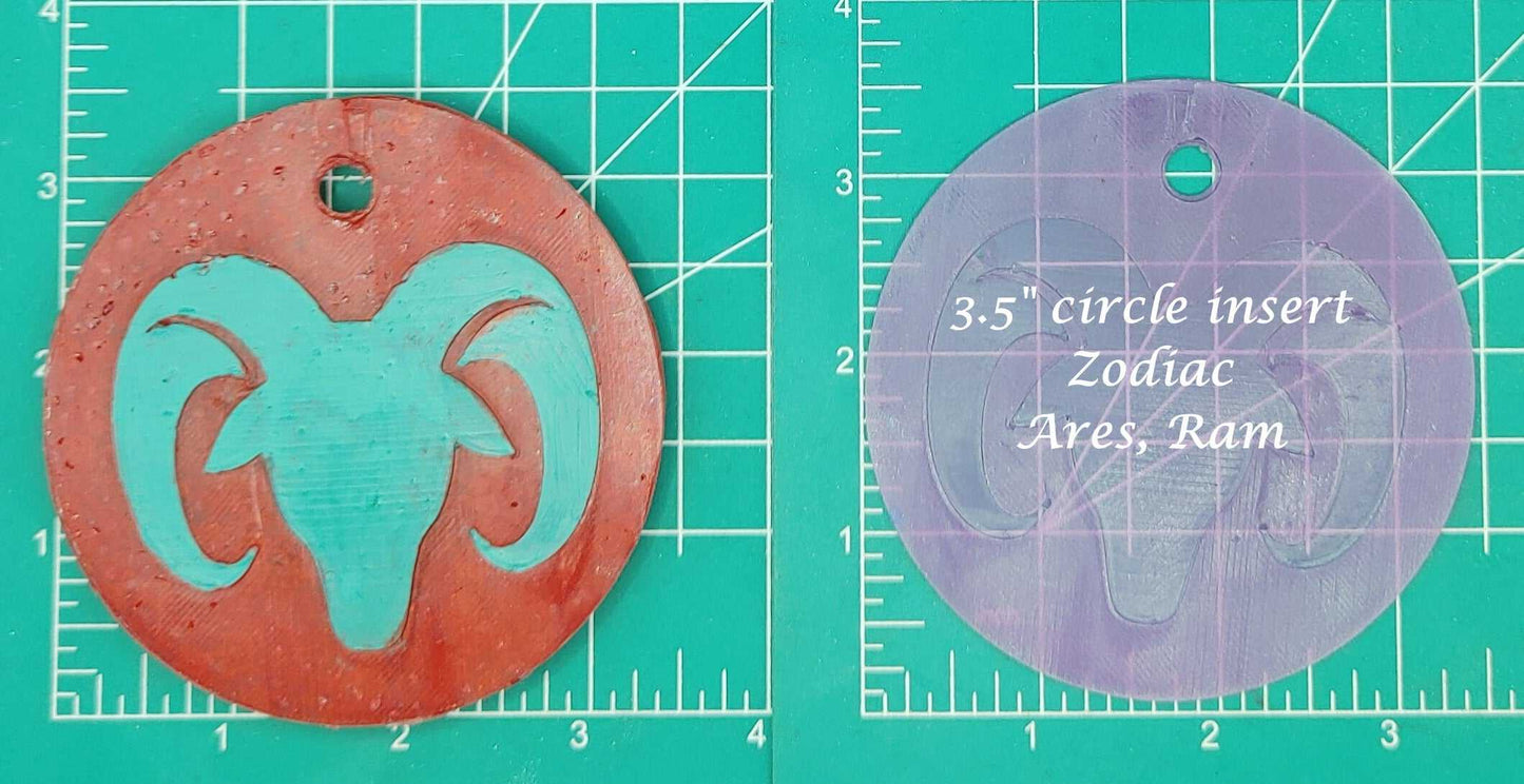 Zodiac Inserts for 3.5" Circle Molds