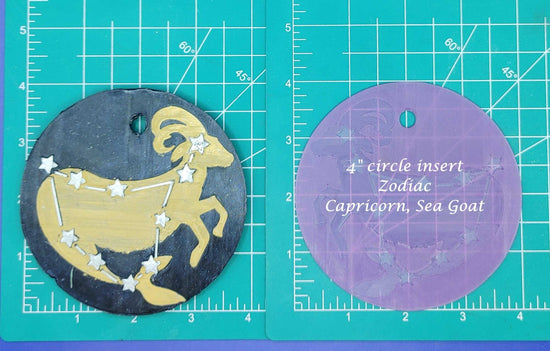 Zodiac Inserts for 4" Circle molds - Silicone Freshie Molds