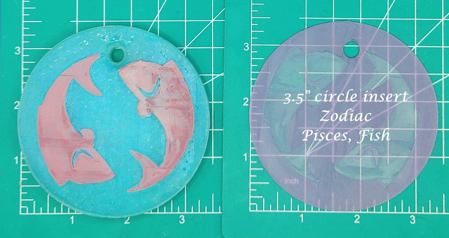 Zodiac Inserts for 3.5" Circle Molds