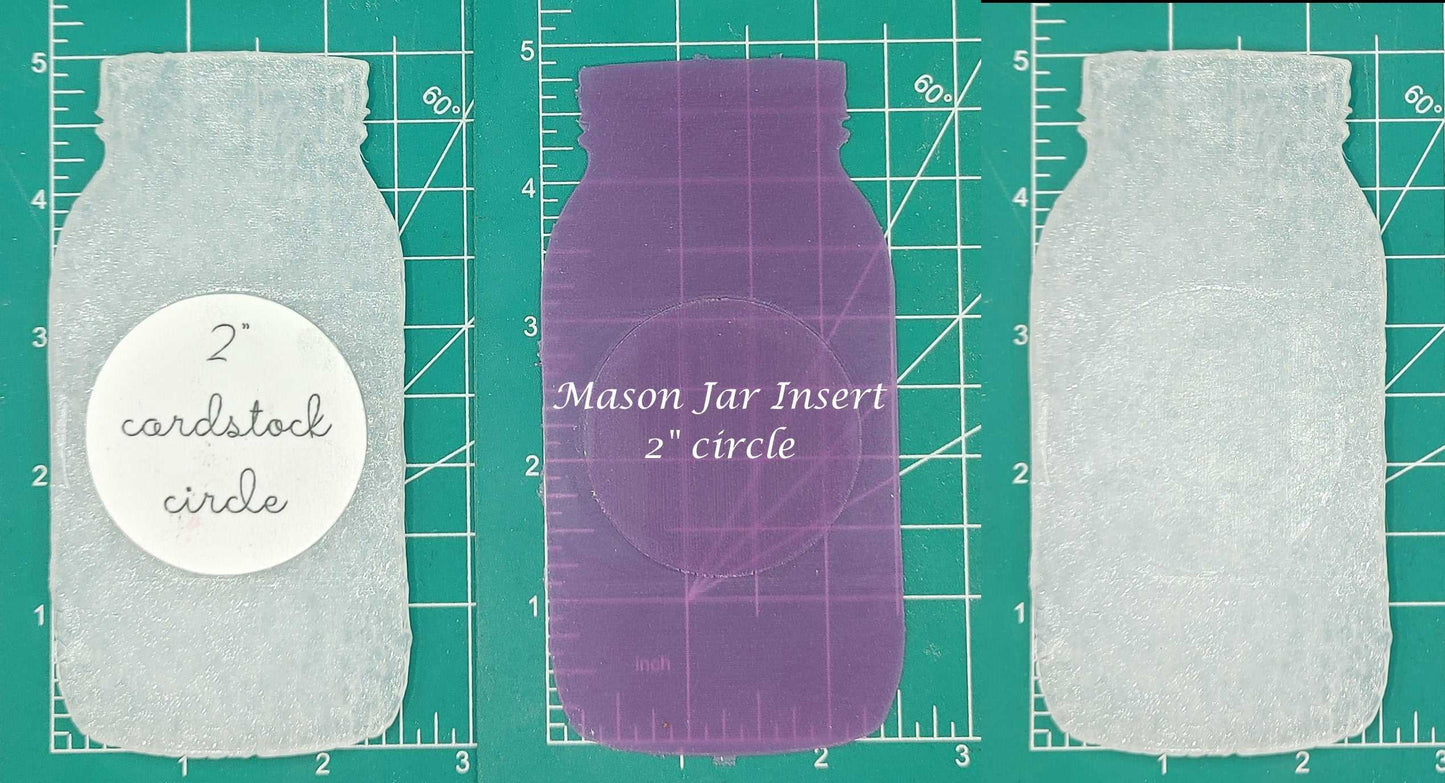 Mason Jar Inserts - Silicone Freshie Mold