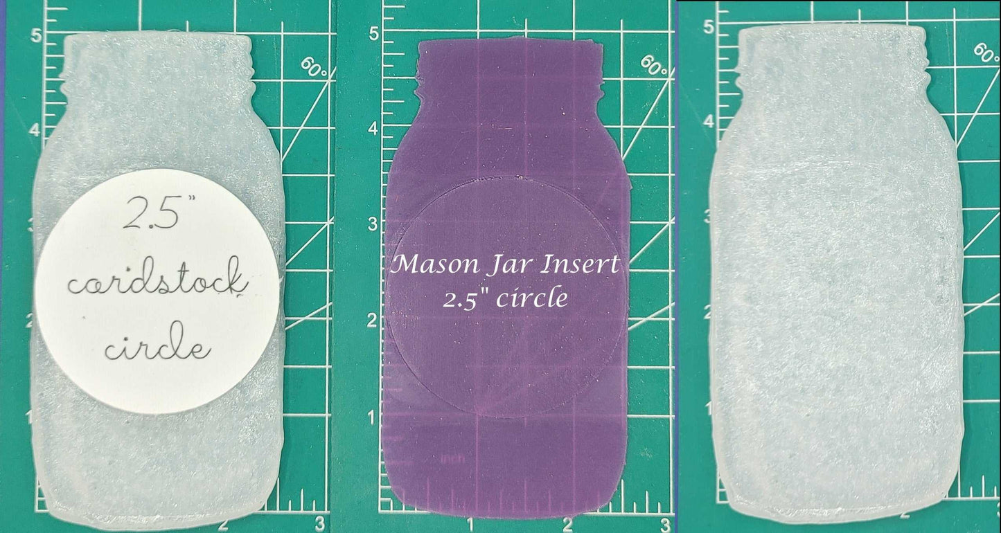 Mason Jar Inserts - Silicone Freshie Mold