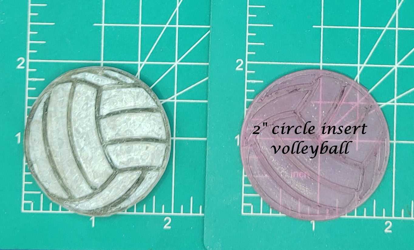 2" Circle Inserts - Silicone Freshie Mold