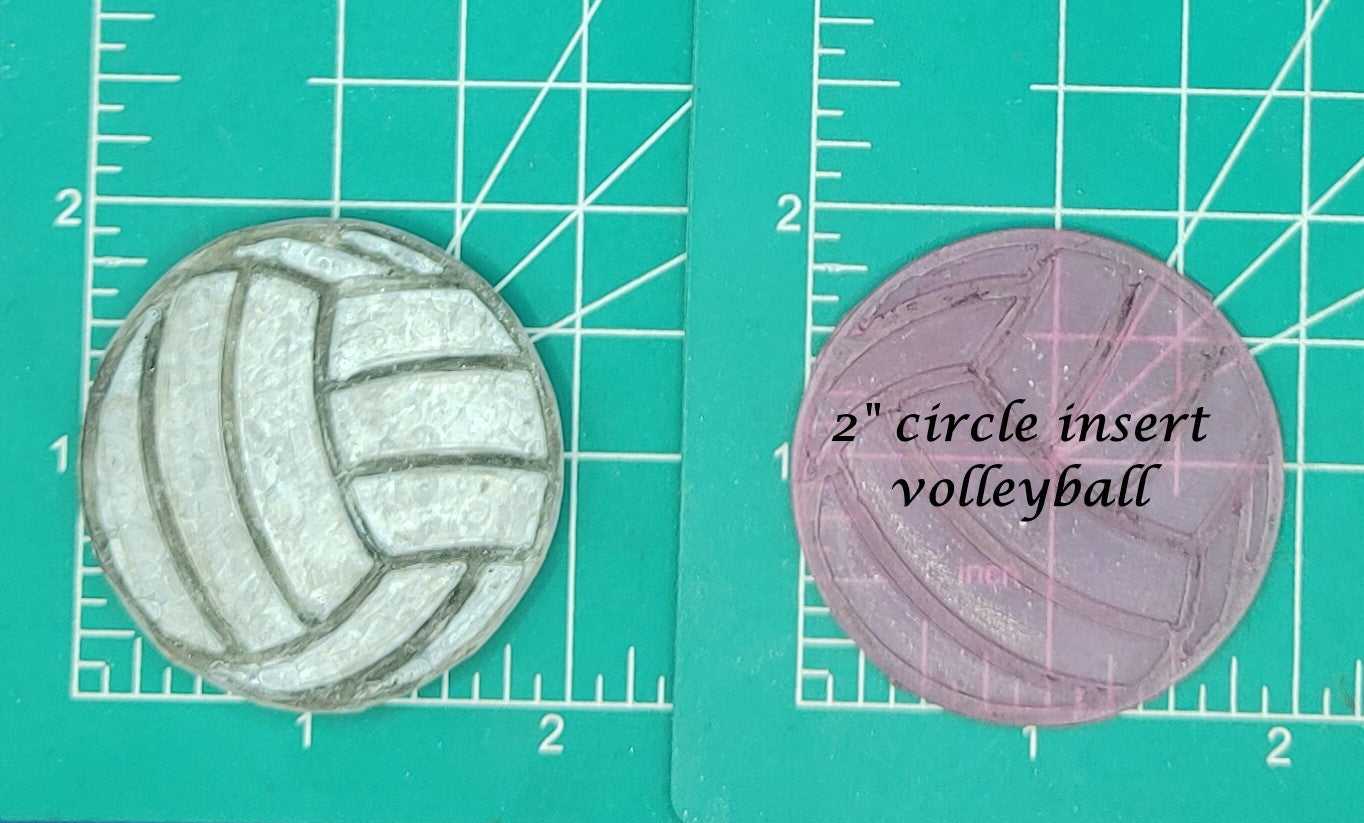 2" Circle Inserts - Silicone Freshie Mold - Silicone Mold