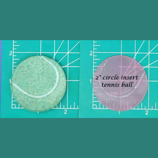 2" Circle Inserts - Silicone Freshie Mold