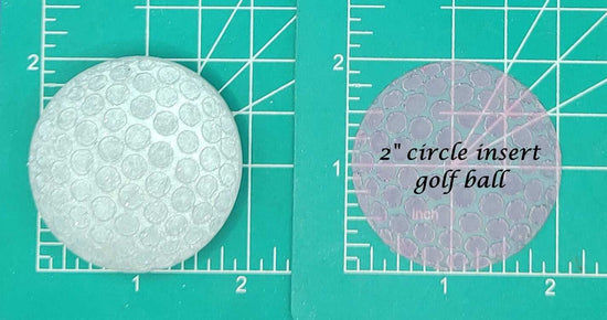 2" Circle Inserts - Silicone Freshie Mold - Silicone Mold