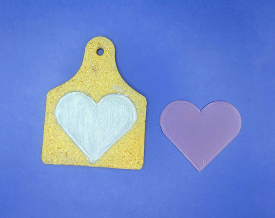 Heart Inserts for any mold - Silicone Freshie Mold