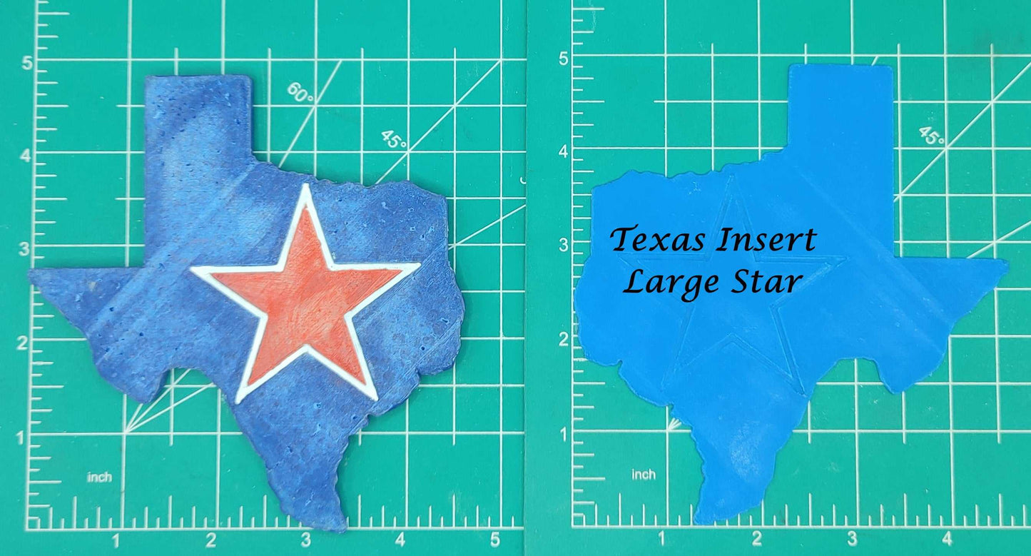 Texas State - Freshie Mold Inserts