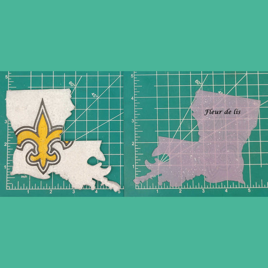 Louisiana Inserts - Silicone Freshie Mold