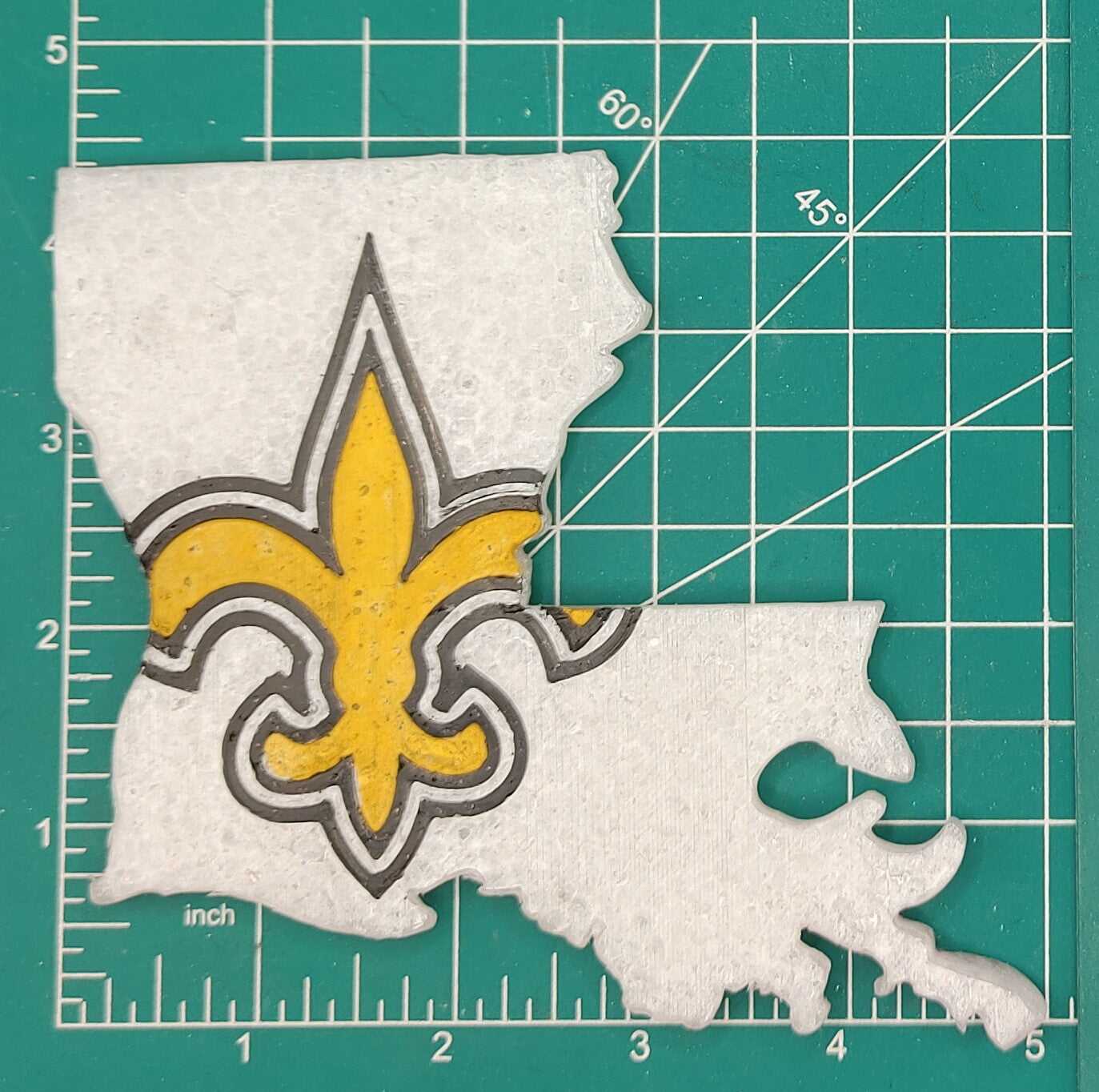 Louisiana Inserts - Silicone Freshie Mold