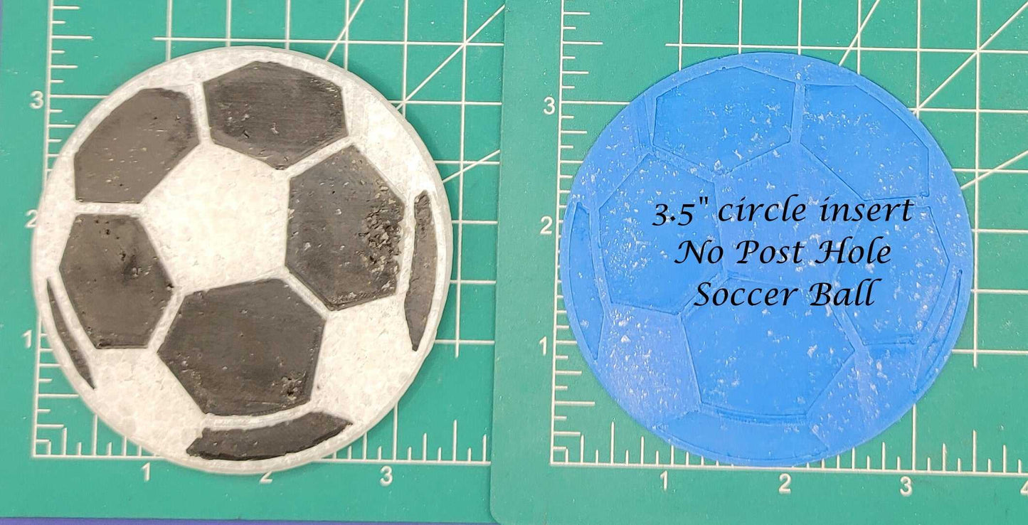 3.5" Circle Sports Ball Inserts - Silicone Freshie Mold - Silicone Mold